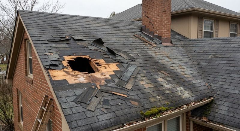 Roof Damage Restoration in Chatham, NJ