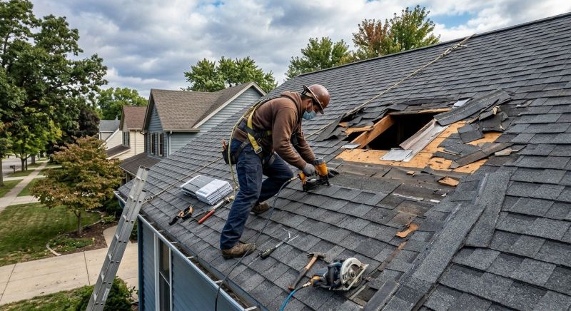 Roof Damage Restoration in Essex County, NJ