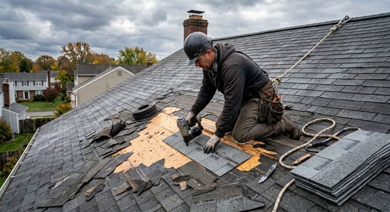 Roof Damage Restoration in Iselin, NJ