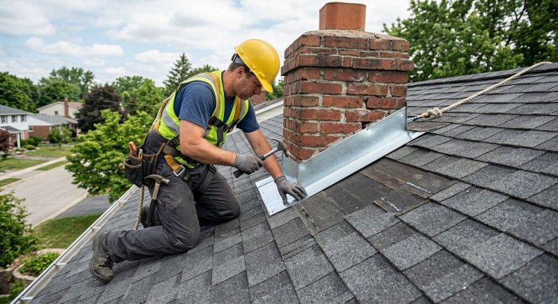 Roof Flashing Installation in Freehold, NJ