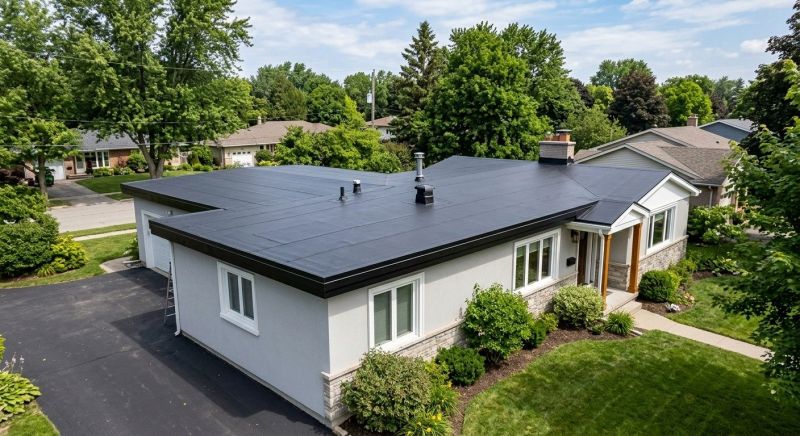 Rubber Roof Installation in Middlesex County, NJ