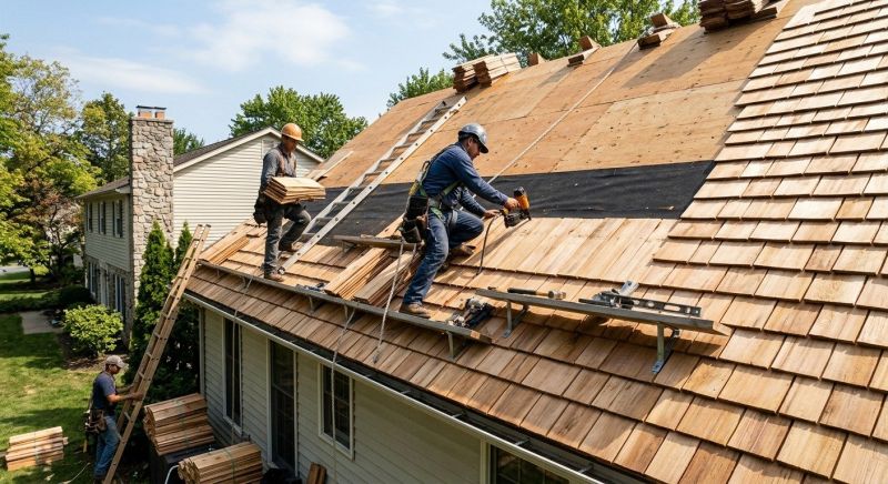 Shake Roof Replacement in Bayonne, NJ