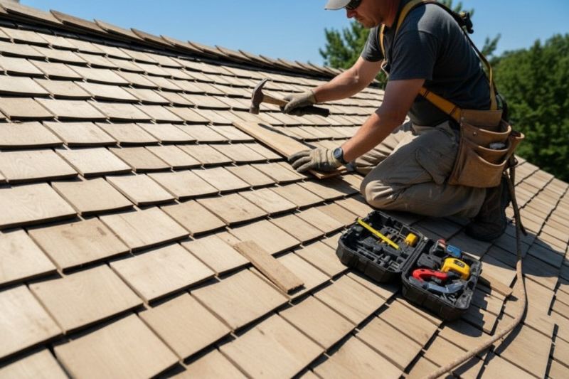 Shake Shingle Repair in Holmdel, NJ