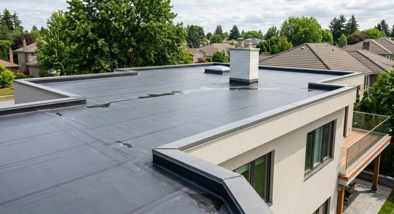 Single Ply Roof Installation in Basking Ridge, NJ