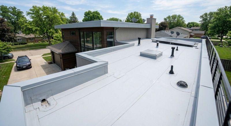 Single Ply Roof Replacement in Kearny, NJ