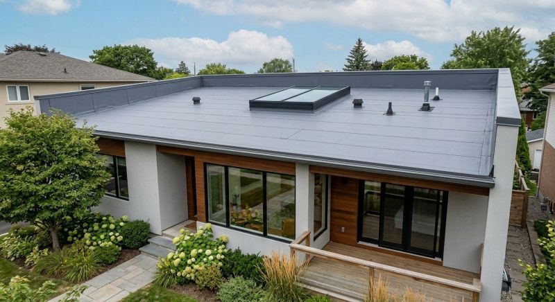 Single Ply Roof Replacement in Lincroft, NJ