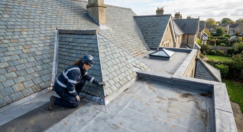 Slate Roof Inspection in Middlesex County, NJ