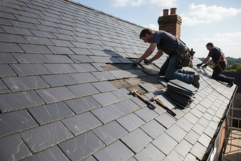 Slate Roof Repair in Chatham, NJ