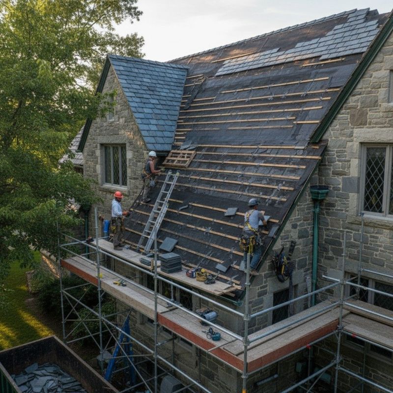 Slate Roof Replacement in Annandale, NJ