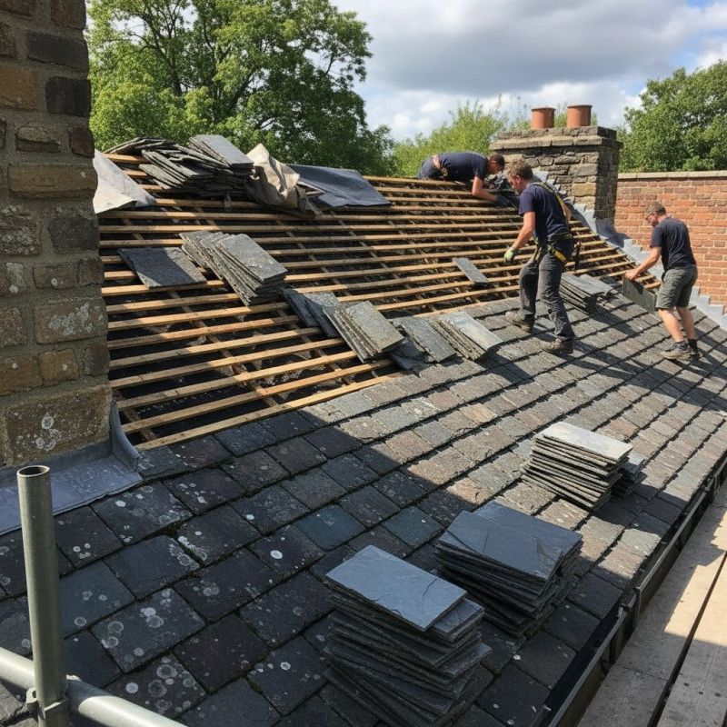 Slate Roof Replacement in Englishtown, NJ