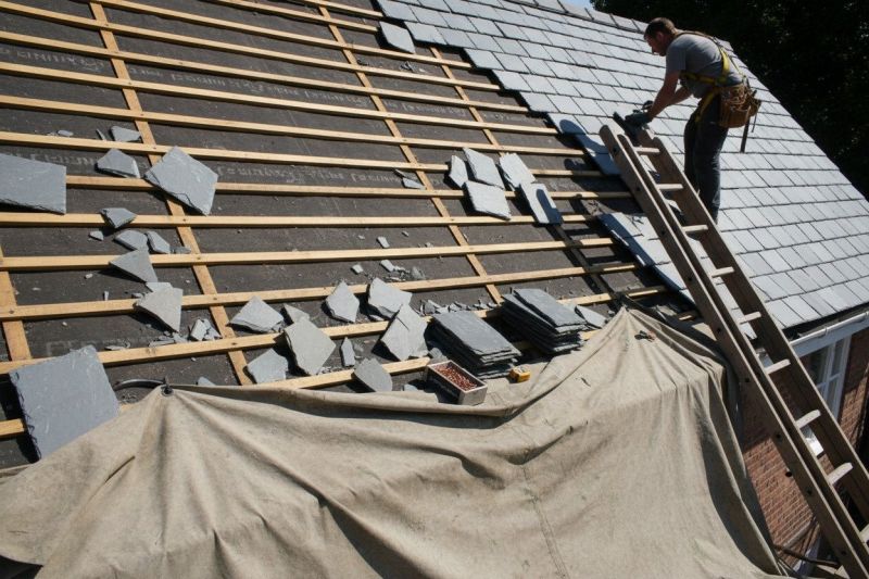 Slate Roof Replacement in Hillside, NJ