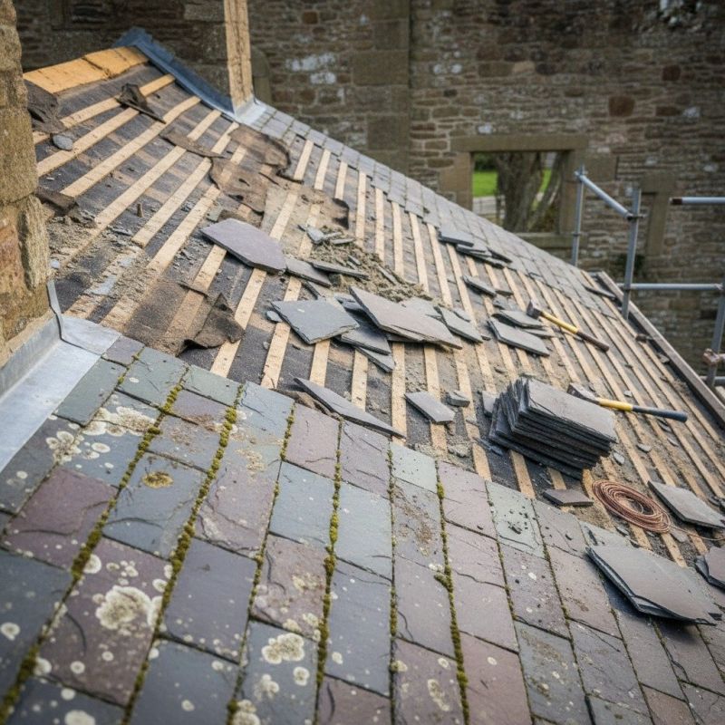 Slate Roof Replacement in Iselin, NJ