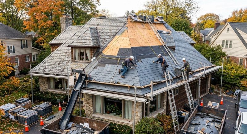 Slate Shingles Repair in Cranford, NJ