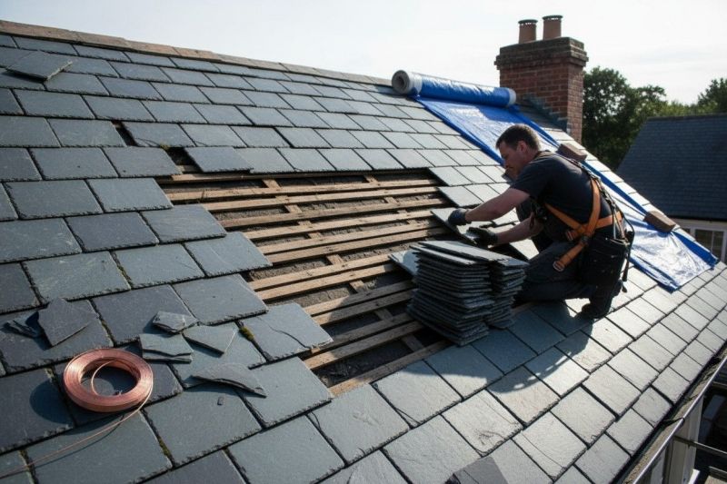 Slate Shingles Repair in Edison, NJ