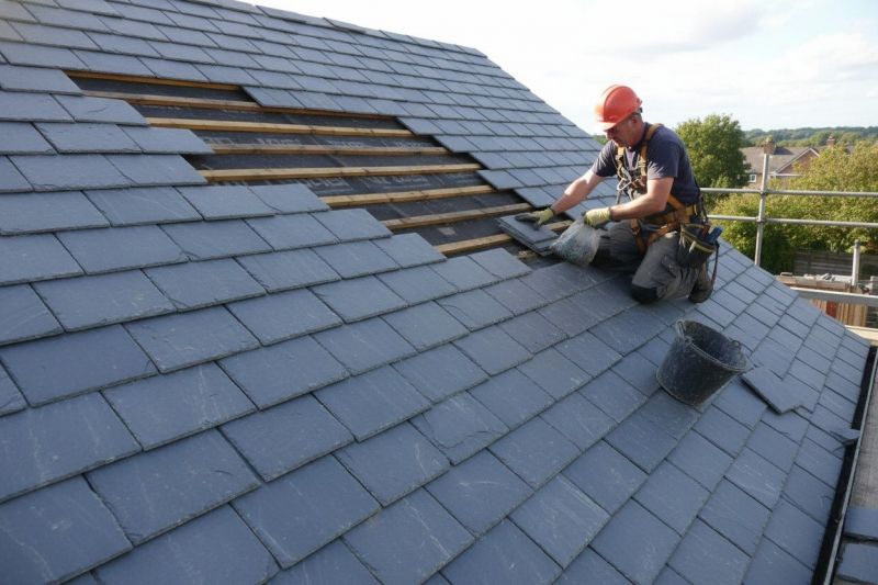 Slate Shingles Repair in Highland Park, NJ
