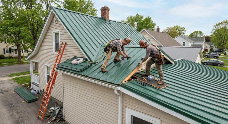Steel Roof Repair in Middlesex County, NJ