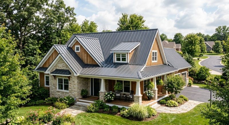 Steel Roof Replacement in Hillside, NJ