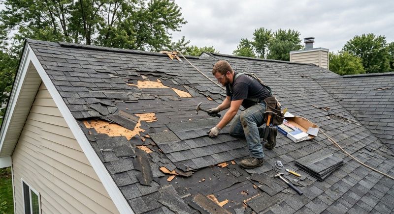 Storm Damage Roof Repair in Flanders, NJ