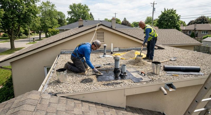 Tar And Gravel Roof Repair in East Brunswick, NJ