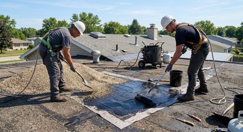 Tar And Gravel Roof Repair in High Bridge, NJ