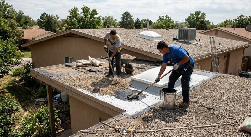 Tar And Gravel Roof Repair in Hunterdon County, NJ