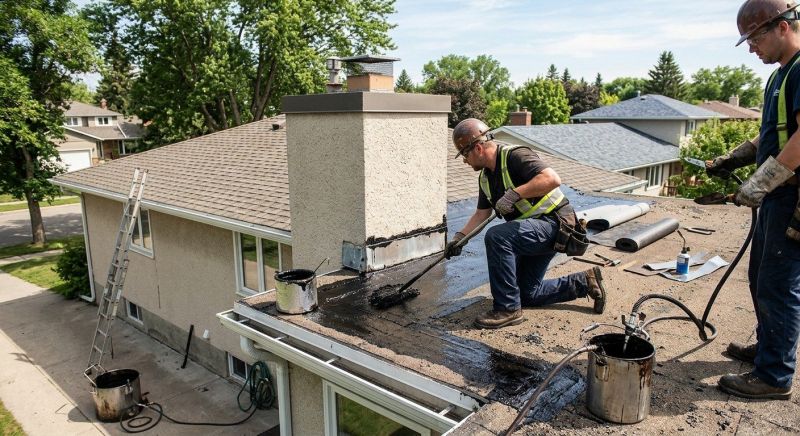 Tar And Gravel Roof Repair in Lawrence Township, NJ