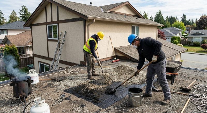 Tar And Gravel Roof Repair in Lebanon, NJ