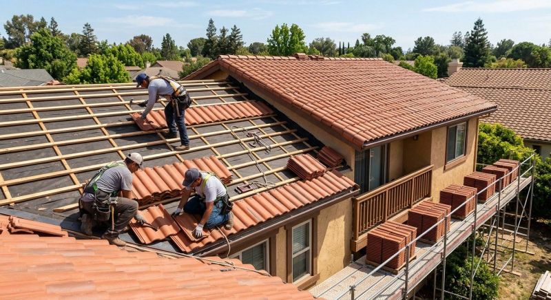 Tile Roof Installation in Colonia, NJ
