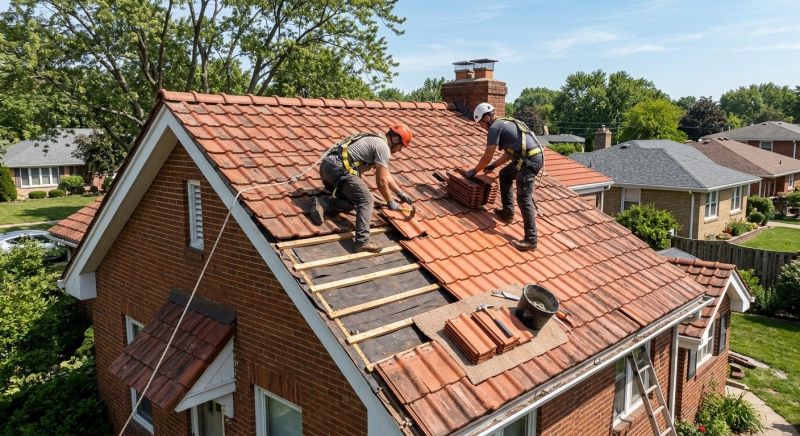 Tile Roof Repair in Annandale, NJ