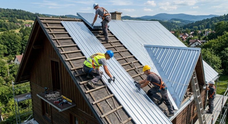 Tin Roof Installation in East Hanover, NJ