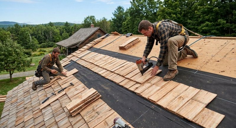 Wood Roofing Installation in Denville, NJ