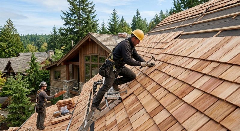 Wood Roofing Installation in Elizabeth, NJ