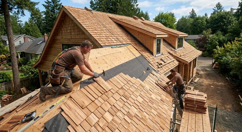 Wood Roofing Installation in Highland Park, NJ