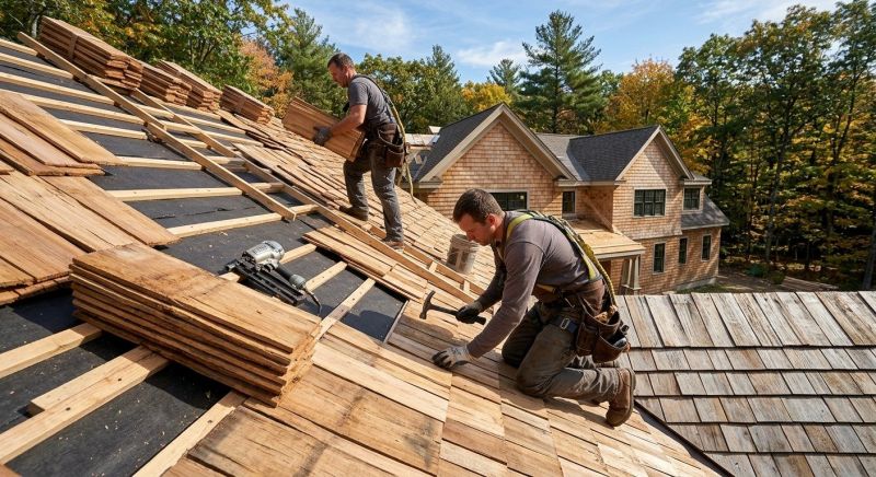 Wood Roofing Installation in Hopewell, NJ