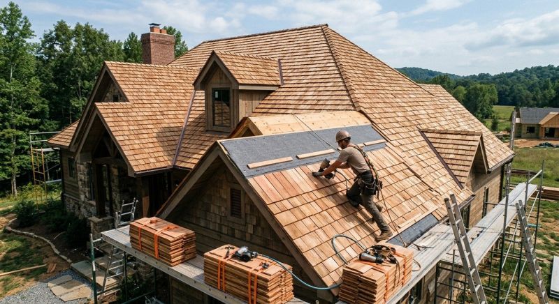 Wood Roofing Installation in Livingston, NJ