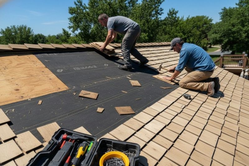 Wood Shake Roof Repair in Green Village, NJ