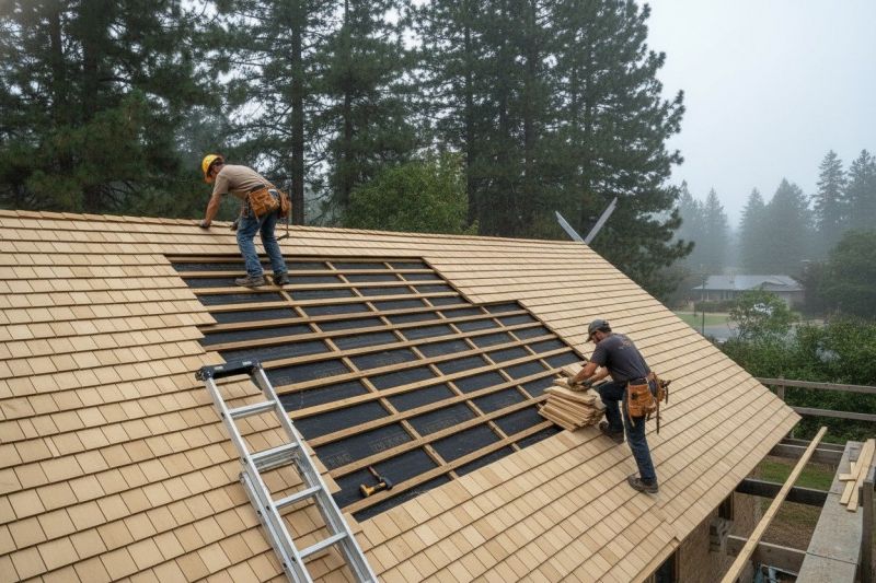 Wood Shake Roof Repair in Irvington, NJ