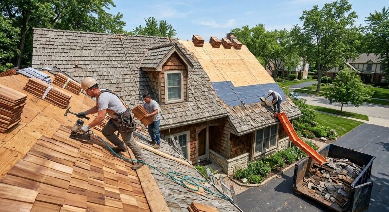 Wood Shake Roof Replacement in Flanders, NJ