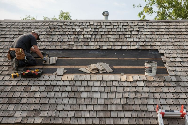 Wood Shingles Repair in Bayonne, NJ