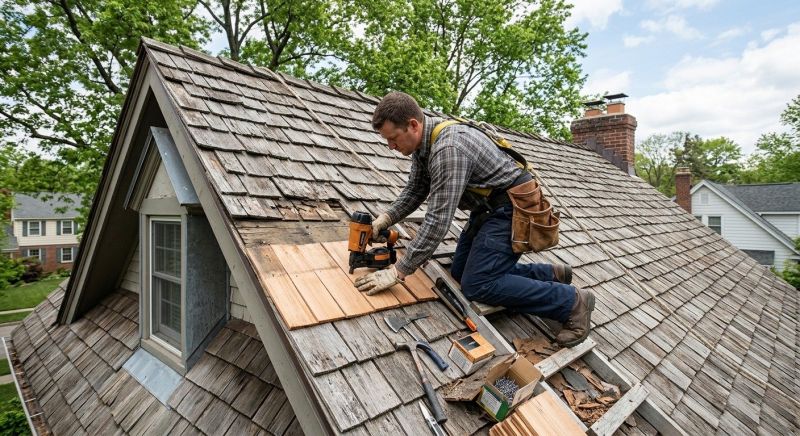 Wood Shingles Repair in Lawrence Township, NJ