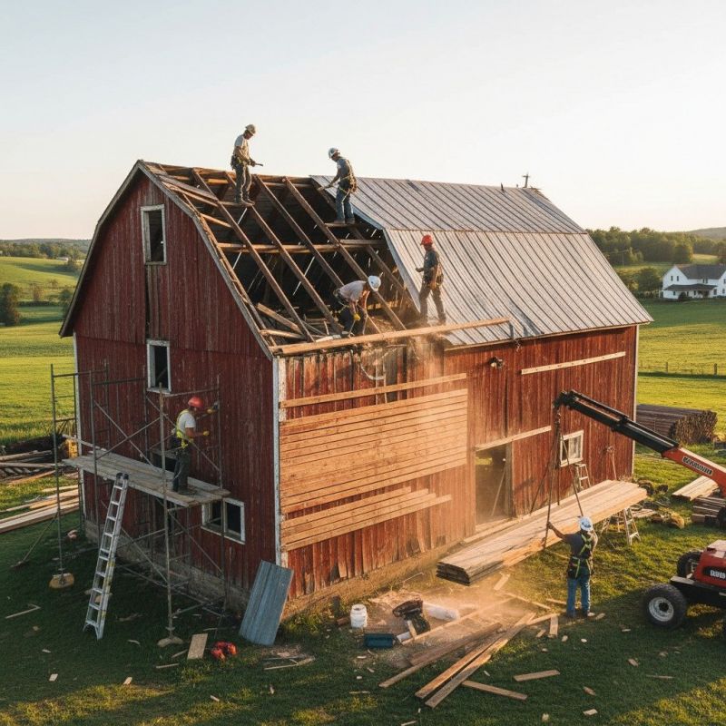 Barn Roof Replacement in Middletown, NJ