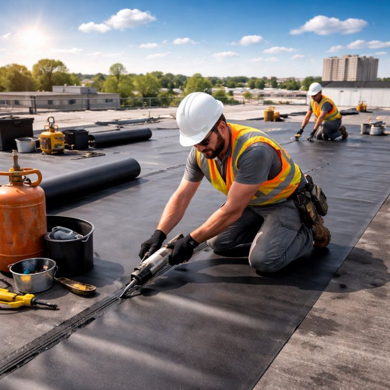 Epdm Roof Installation in Marlboro, NJ
